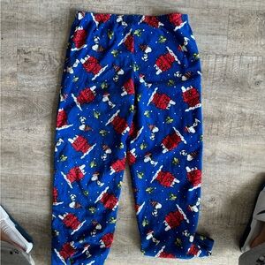 Snoopy pajama pants